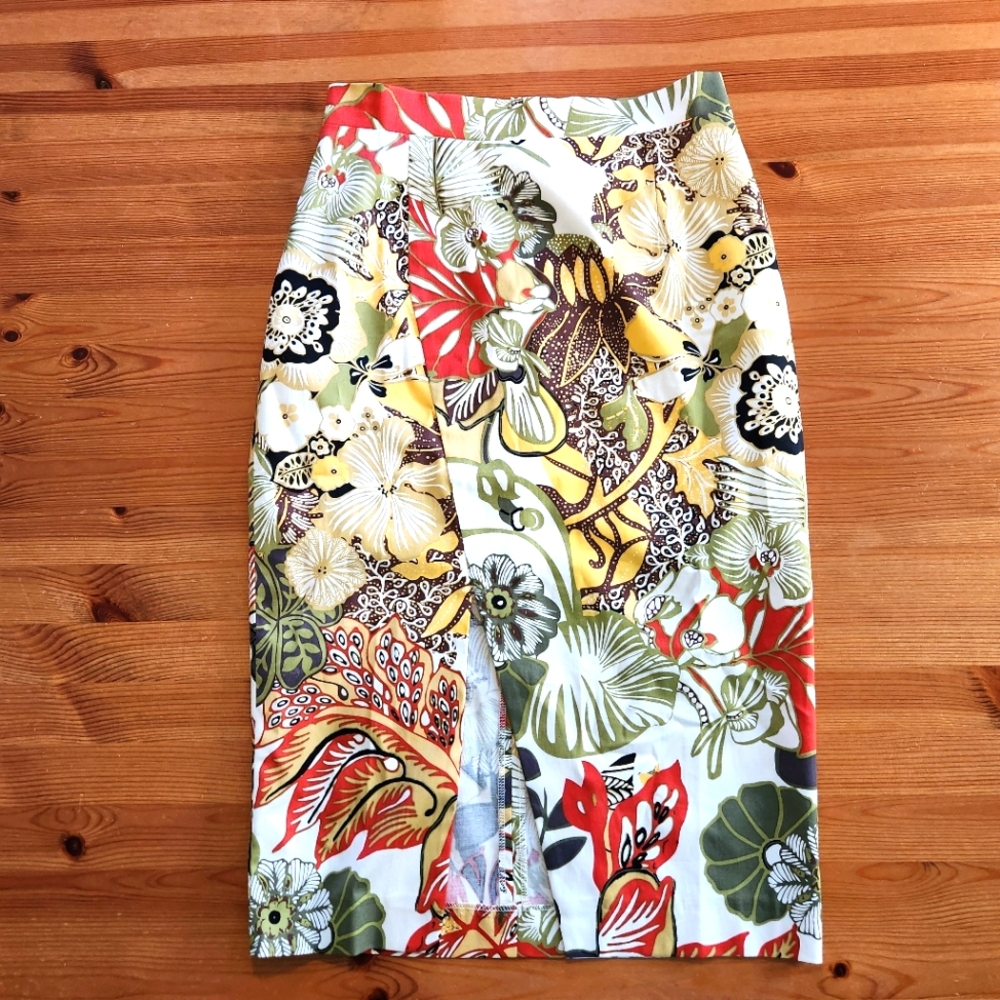 Floral Print Skirt